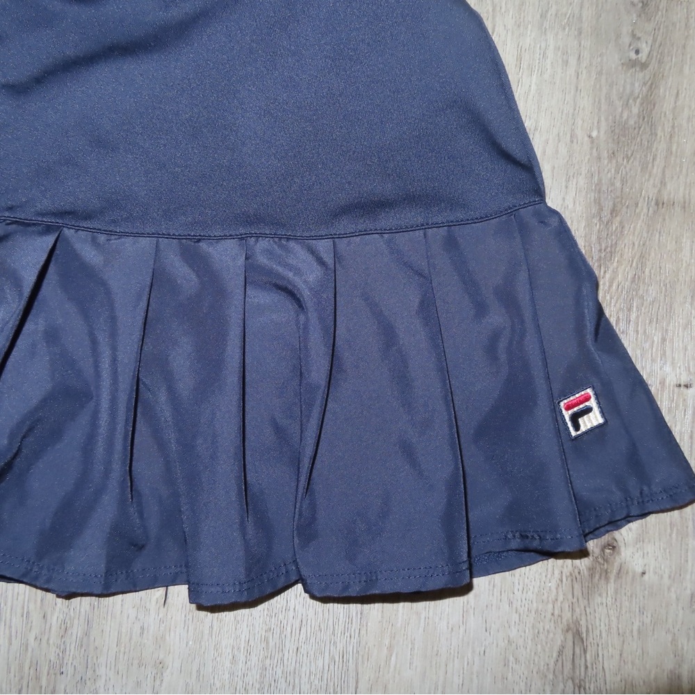 Fila Navy Blue Pleated Tennis / Golf Skirt / Skort